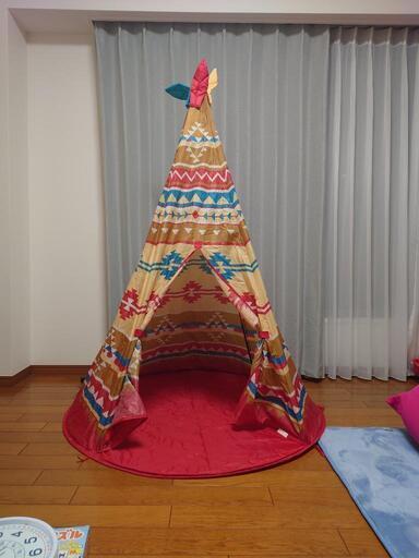 キッズテント『ティピーハウステント』（子供用テント）\n\n
