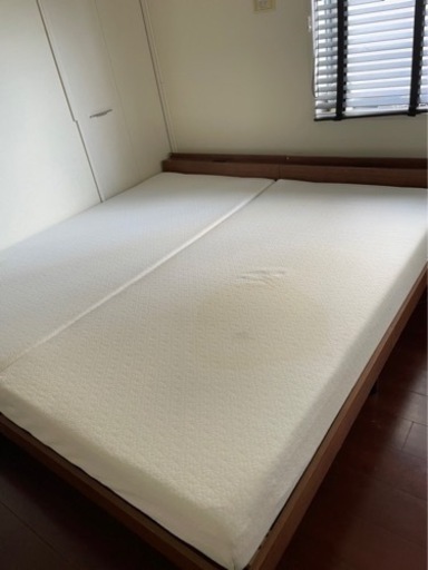 シングルベッド　2台(フレーム付)