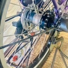 D33D電動自転車M53M/長生き8アンペア/保証/新品タイヤ/ヤマハ