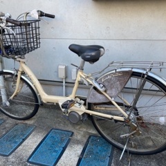 ヤマハ 電動自転車 パス リトルモア 中古　取りに来れる方
