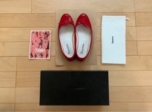 Lepetto レペット バレエシューズ フラット レッド