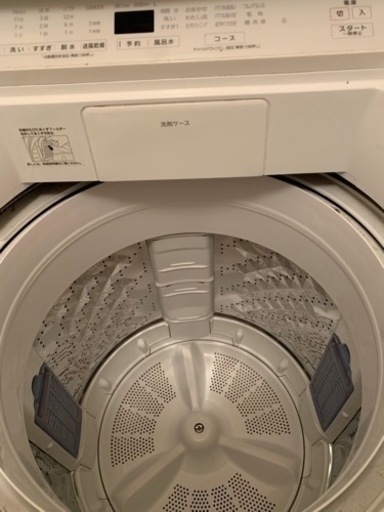 2019年式　Panasonic 8kg洗濯機