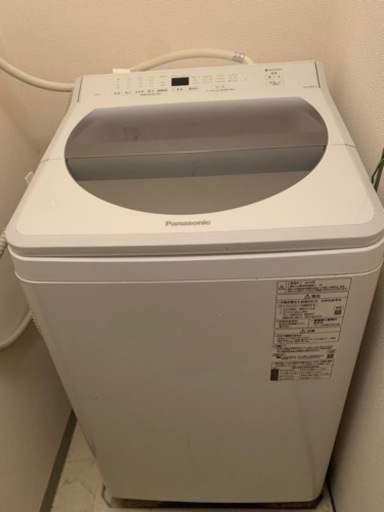2019年式　Panasonic 8kg洗濯機