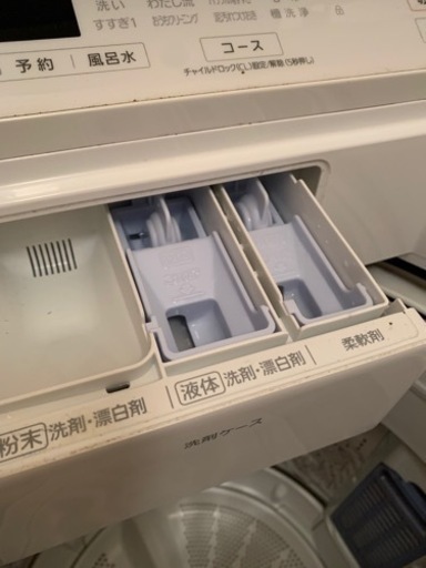 2019年式　Panasonic 8kg洗濯機