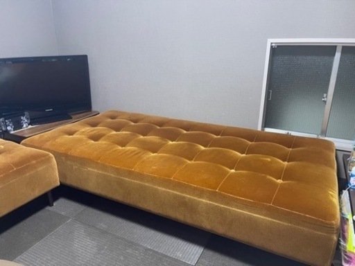 【最終値下】アンティーク✨北欧風✨ソファベッド譲ります！