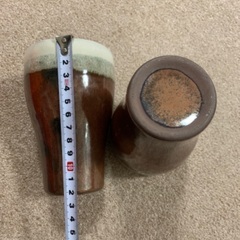 半額以下　和 泡立ちビアカップ 焼酎カップ 焼酎グラス ビールカップ ビールグラス クリーミー フリーカップ コップ 水玉模様 ドット柄 かわいい 可愛い おしゃれ 電子レンジ対応 ギフト プレゼント お祝い 陶器 日本製　湯呑み　お茶　酒　熱燗　の画像