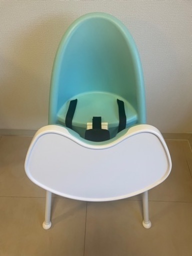 ベビービョルン／ハイチェア／日本正規品／ミントグリーン／ハーネス付