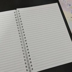 【新品×美品】59%OFF 蝶々 リングノート & 便箋 セットの画像