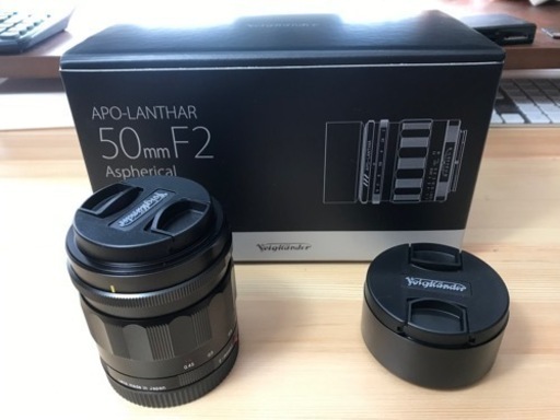 美品　コシナ　フォクトレンダー　アポランター　50mm F2 ソニーEマウント