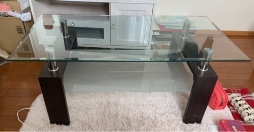 ガラステーブル 美品