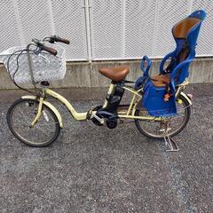 パナソニック三人のり電動自転車ｷﾞｭｯﾄの画像