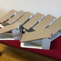 【良品！最終値下げ！】靴収納　８足組　シューズラック　バラ売り可...