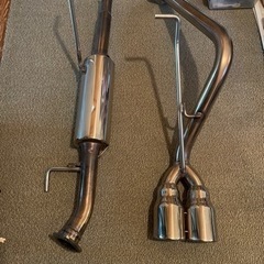 使用期間短い?64エブリィ2本出しマフラー?
