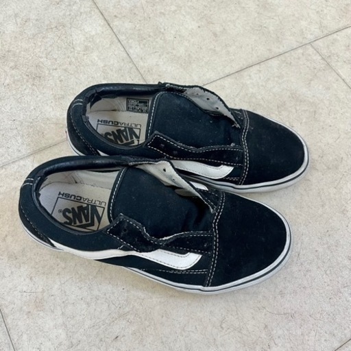 VANS オールドスクール 紐なし