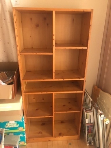 木製　本棚　美品