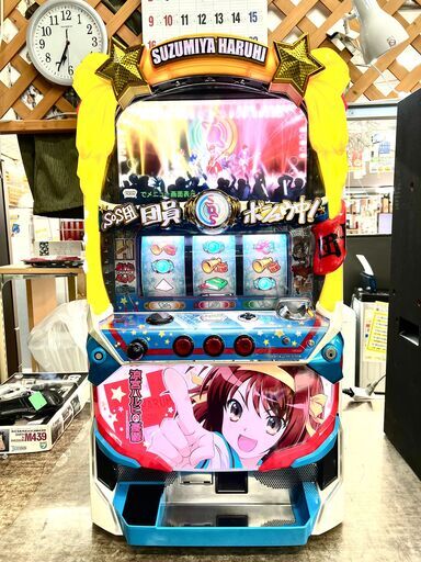 パチスロ涼宮ハルヒの憂鬱 スロット実機