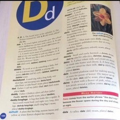 英英辞書の画像