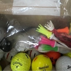 ゴルフボールmix25個+ミニカウンターなどの画像
