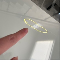 ガラステーブルの画像