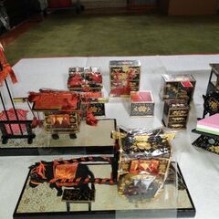 お雛様のお道具セット