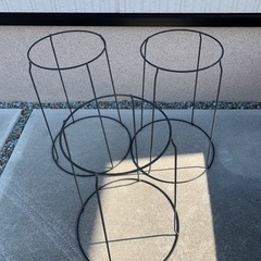 ワイヤープランタースタンド　60cm 3個セット