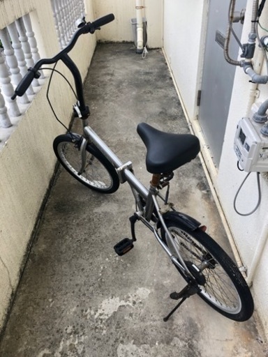 （完売いたしました。）ガソリン代の節約に折りたたみ自転車