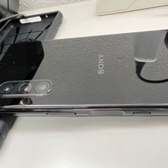 【取引確定】Xperia5 128GB　SIMフリー美品＋microSD128GB＋強化ガラスフィルム2枚付き