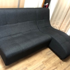 ☆値下げ☆【サイドテーブル付き】2人掛け＋1人掛けソファー（※値...