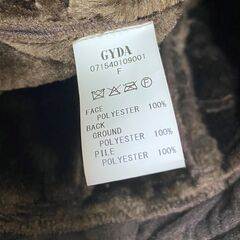 GYDA   冬　ブルゾン　 　F  ブラウンの画像