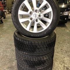 ランドクルーザー純正アルミホイール 285/50R20 スタッドレスタイヤ 4本セット