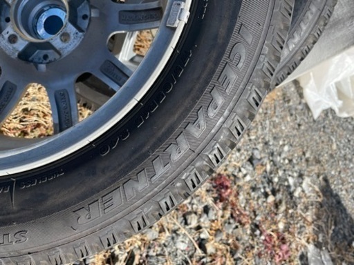 バリ山　BSスタッドレス、アルミ　175/65R15