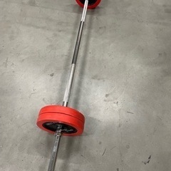尼崎市付近　引き取り限定　トレーニングベンチ バーベル付き TM138_size.jpg