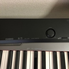 【中古　美品】カシオ　電子ピアノ　PX-130  写真の通りですの画像