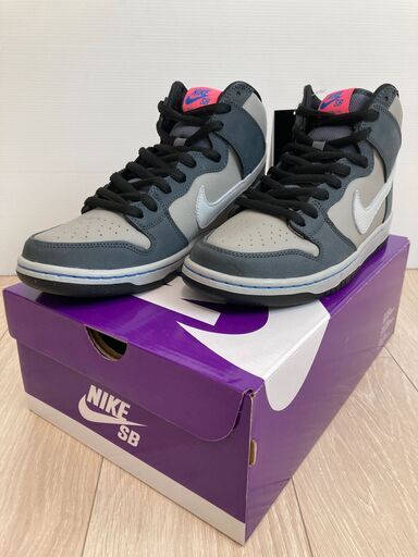 【27ｃｍ】NIKE SB DUNK HIGH PRO （ミディアムグレー）