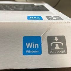 【ほぼ未使用】エレコム キーボード ワイヤレス (レシーバー付属) メンブレン コンパクトキーボード ブラック TK-FDM105TXBKの画像