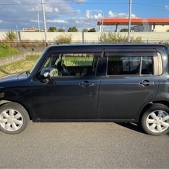 スズキ　ラパン　車検取り立て　即乗れる　ナビ　ブラック　キーレスの画像