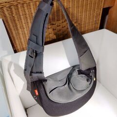 美品 犬 猫 ペットバック 犬猫ショルダーバッグ 小型用犬猫キャ...