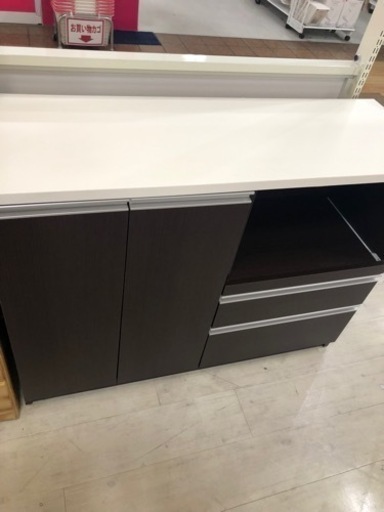 山善 鏡面ガラスキャビネット【トレファク 川越店】 山善 鏡面ガラス