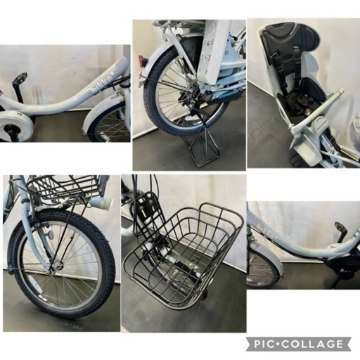 関東全域送料無料 保証付き 電動自転車 ブリヂストン ビッケ2 20インチ 8.7ah 高年式モデル