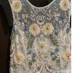値下げしました！希少！スパンコールドレス　needle and thread BHLDN