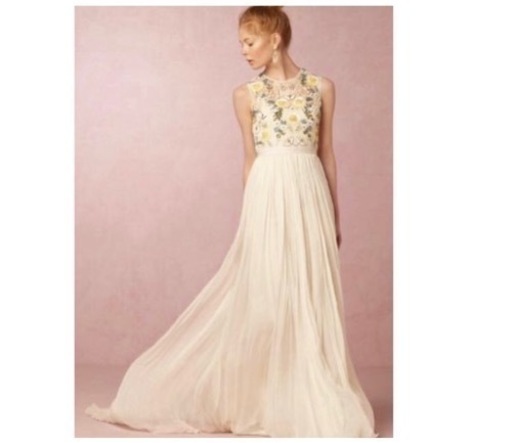 値下げしました！希少！スパンコールドレス　needle and thread BHLDN