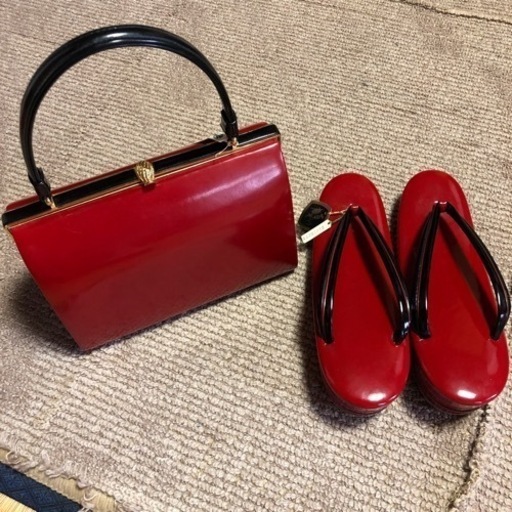 訳あり 和装 着物 草履＆バッグ