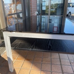 お洒落ガラステーブル