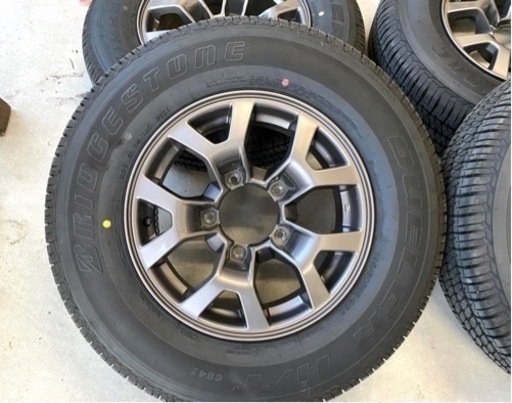 【最終値下げ】ジムニーシエラ純正アルミ・タイヤ 4ほんセット