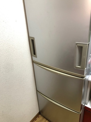 2ドアの冷蔵庫
