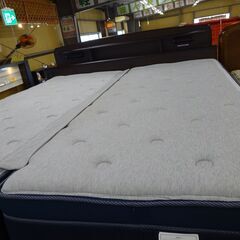 ニトリ　引出付クイーンベッド　デュアルポケット2【愛品倶楽部柏店】の画像
