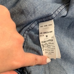 ◆AZUL by moussy デニムシャツの画像