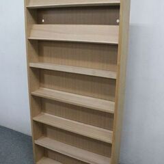 無印良品 組み合わせて使える木製収納 奥行き14cm（内寸11.4cm）ブックシェルフ MUJI 収納家具 中古 店頭引取歓迎 R5157)