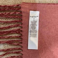 COACH/マフラー/美品の画像