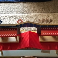 🔴美品❣️未使用品木製のプラレール・お値下げしました。の画像